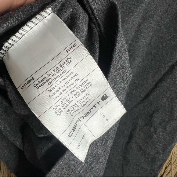 Carhartt “All Crafted Garments” Relaxed T-Shirt Small - Picture 5 of 5